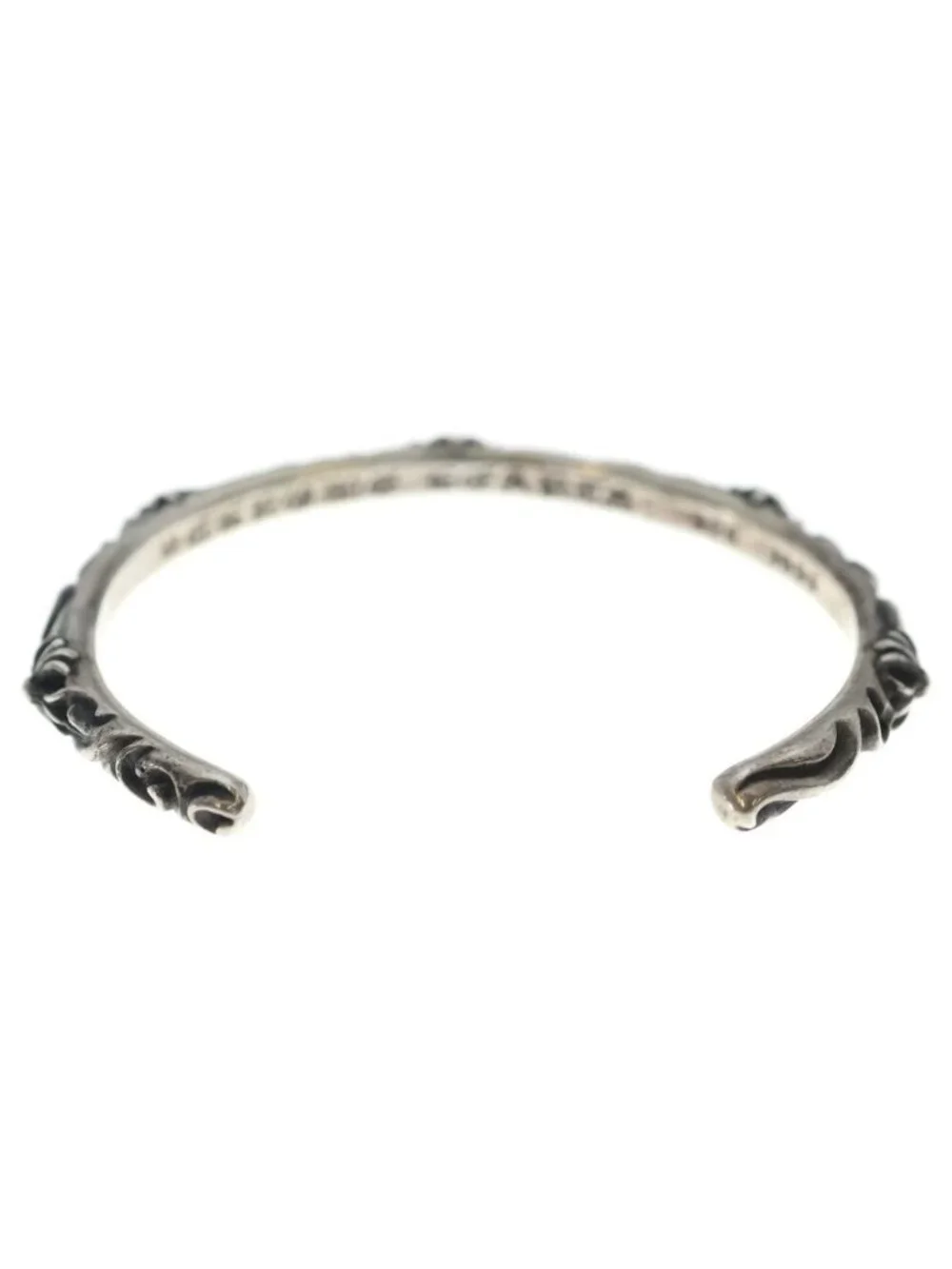 Chrome Hearts Bangle Sbt Band Bracelet Silver